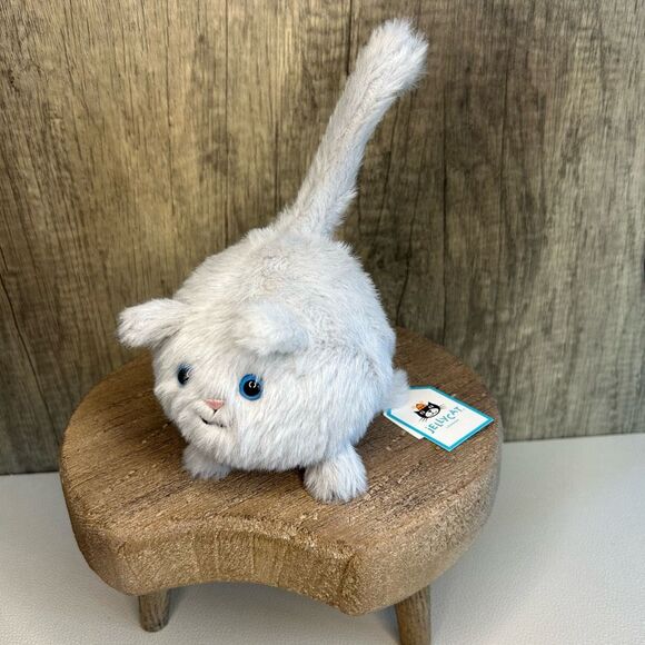 Jellycat Grey Kitten Caboodle Gray Cat FAST SHIP NEW - Picture 1 of 5